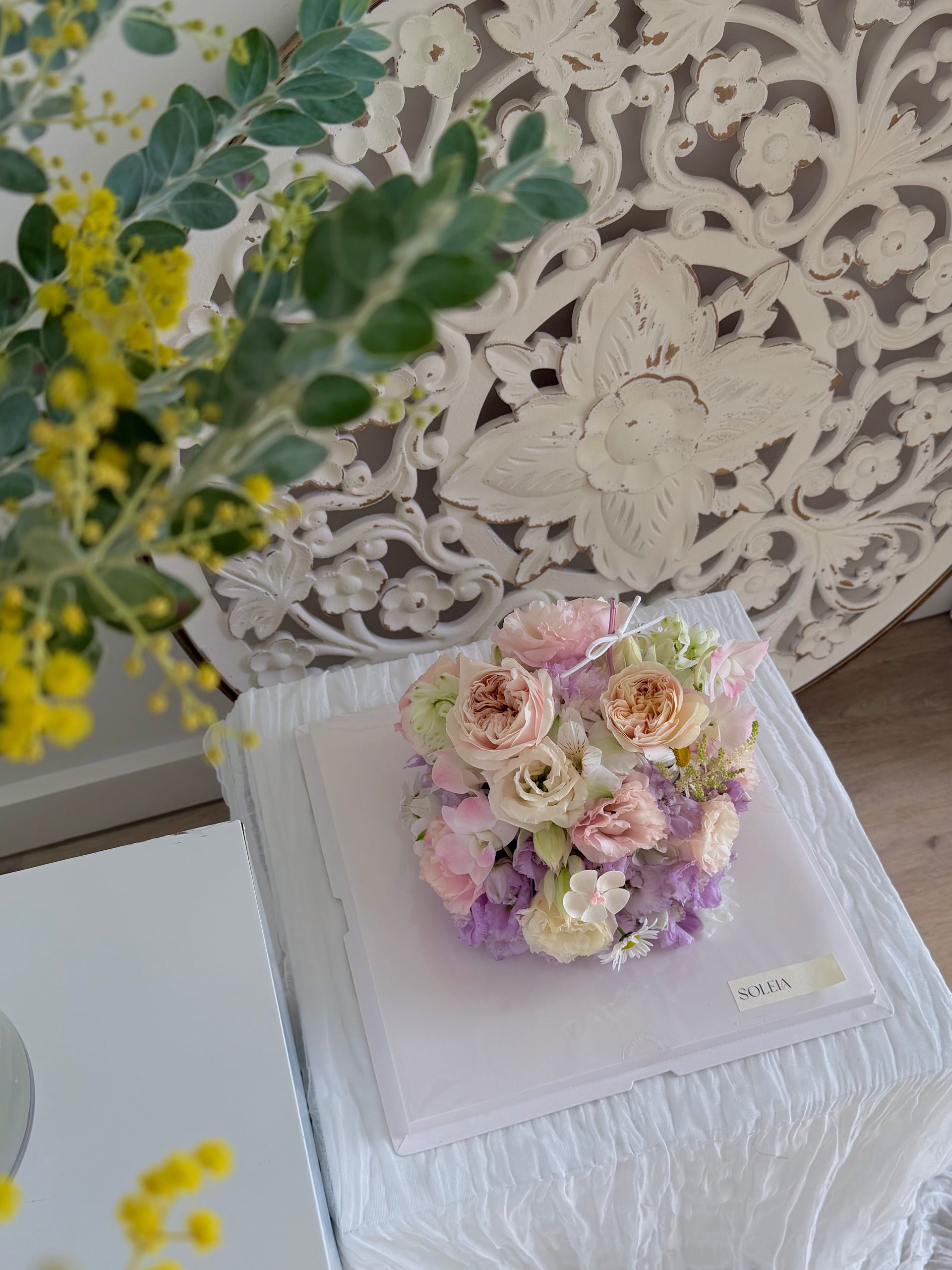 Fresh Flower Cake