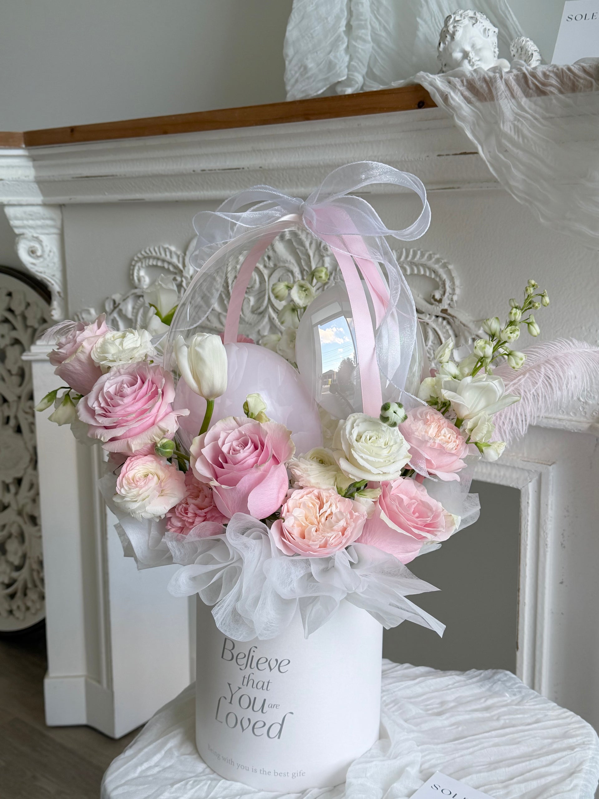 Hat Box with Bubble Balloon
