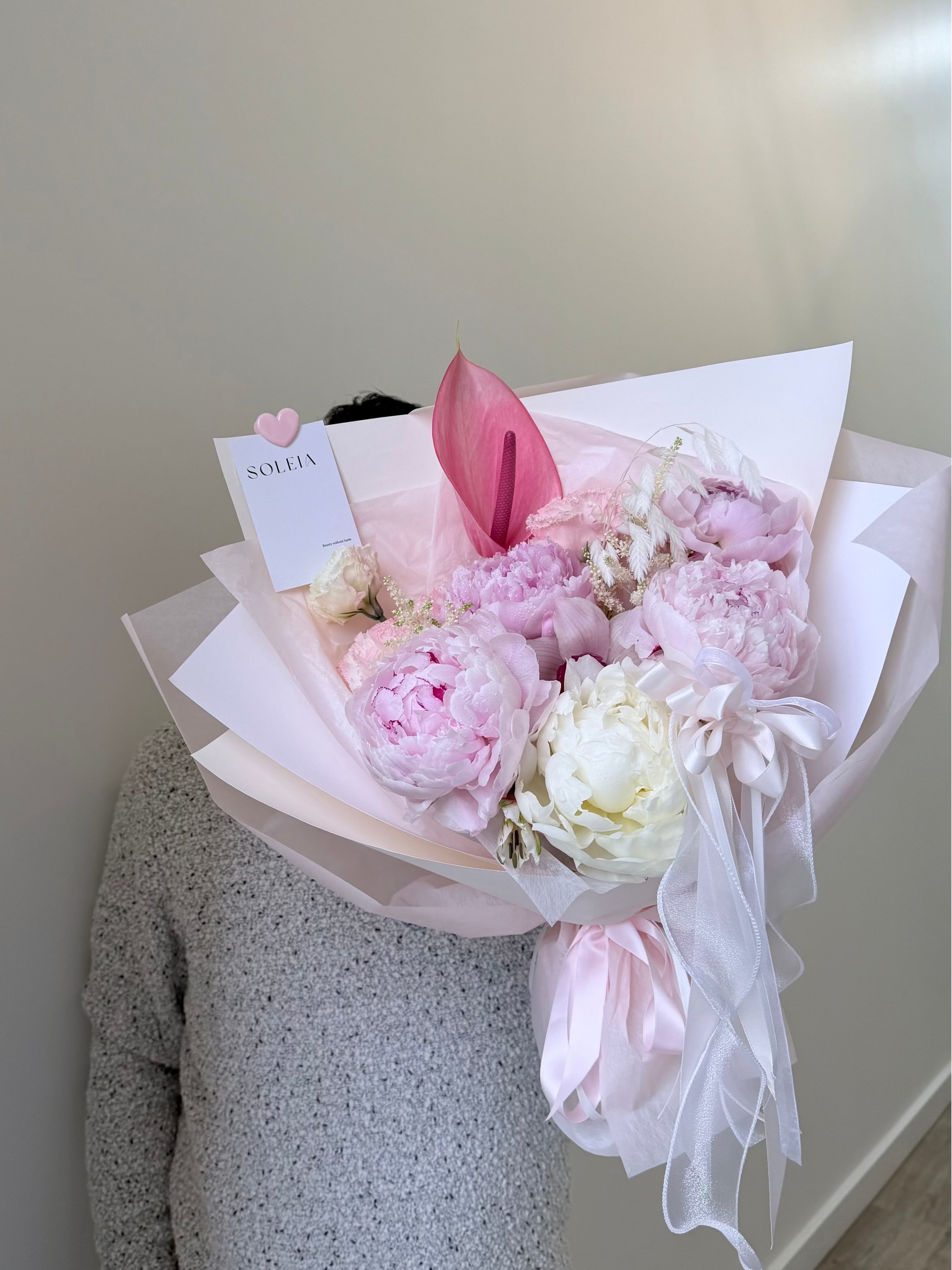 SOLEIA - Blush Veil - Seasonal Peony Edition - Approx. back in October
